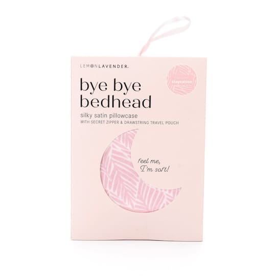 Lemon Lavender® Bye Bye Bedhead Staycation Silky Satin Standard Pillowcase